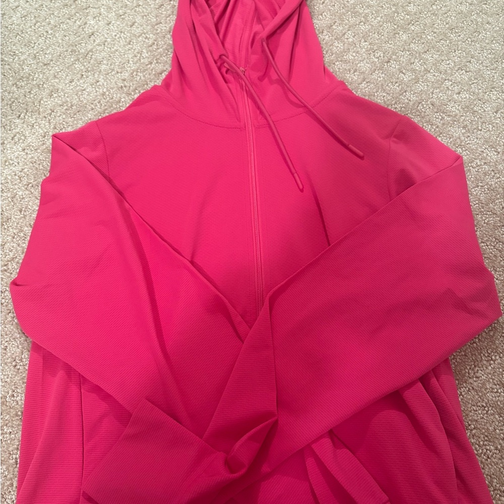 Vibrant Pink Hoodie